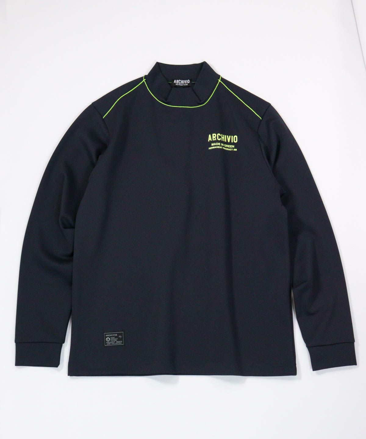 【メンズ】バックロゴUV速乾プルオーバー後（ネイビー）