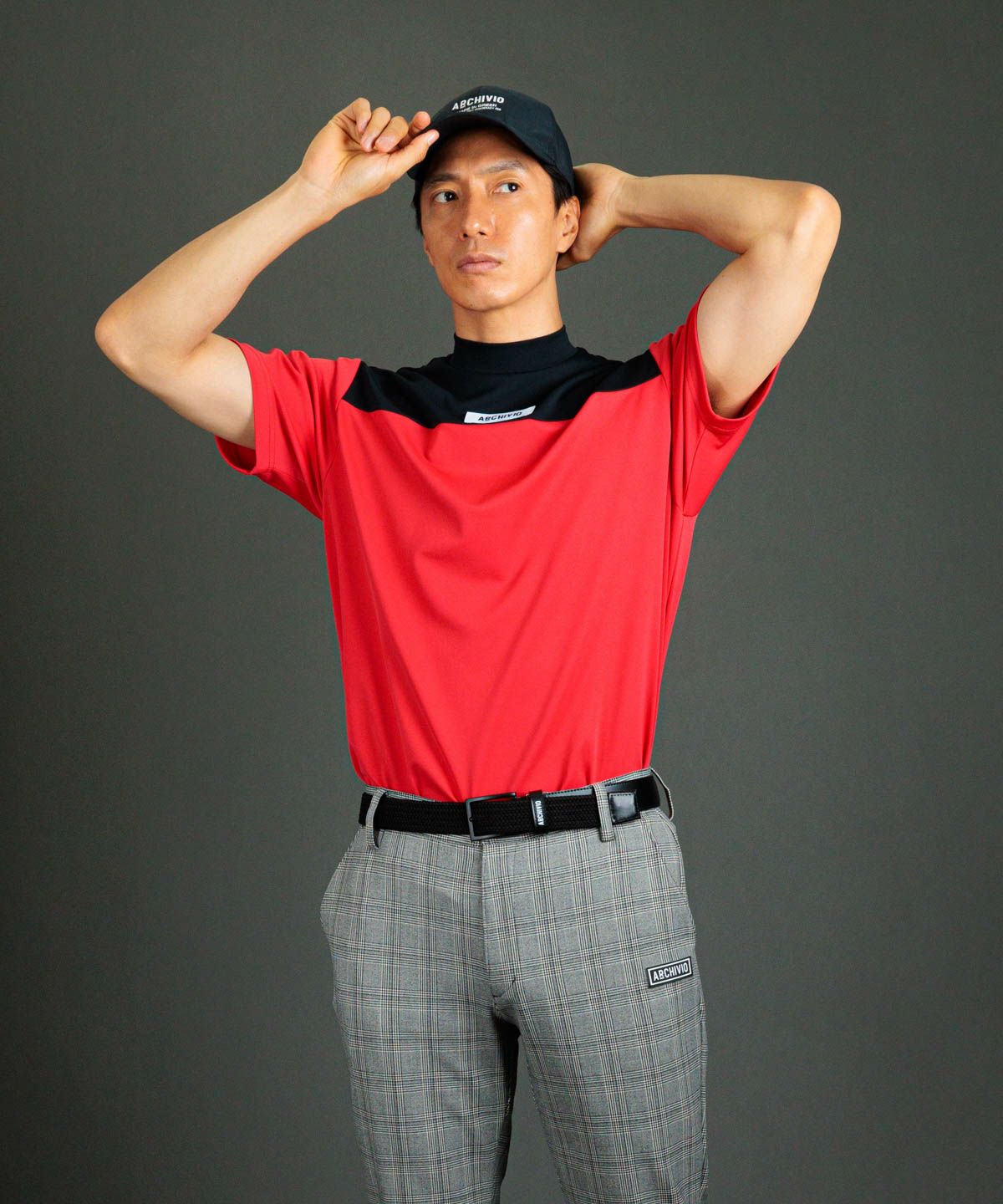 モデル着用画像(レッド)