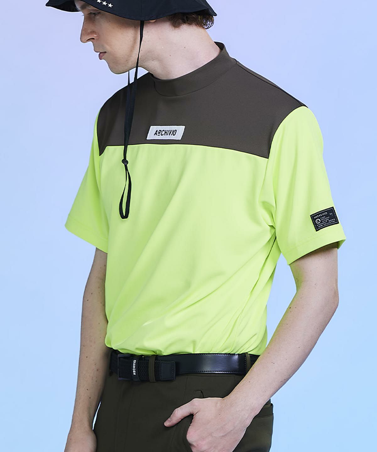 モデル着用画像(イエロー)