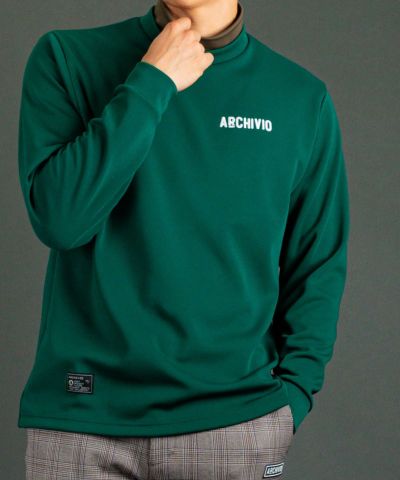 メンズ】 吸水速乾長袖ハイネックプルオーバー|アルチビオ