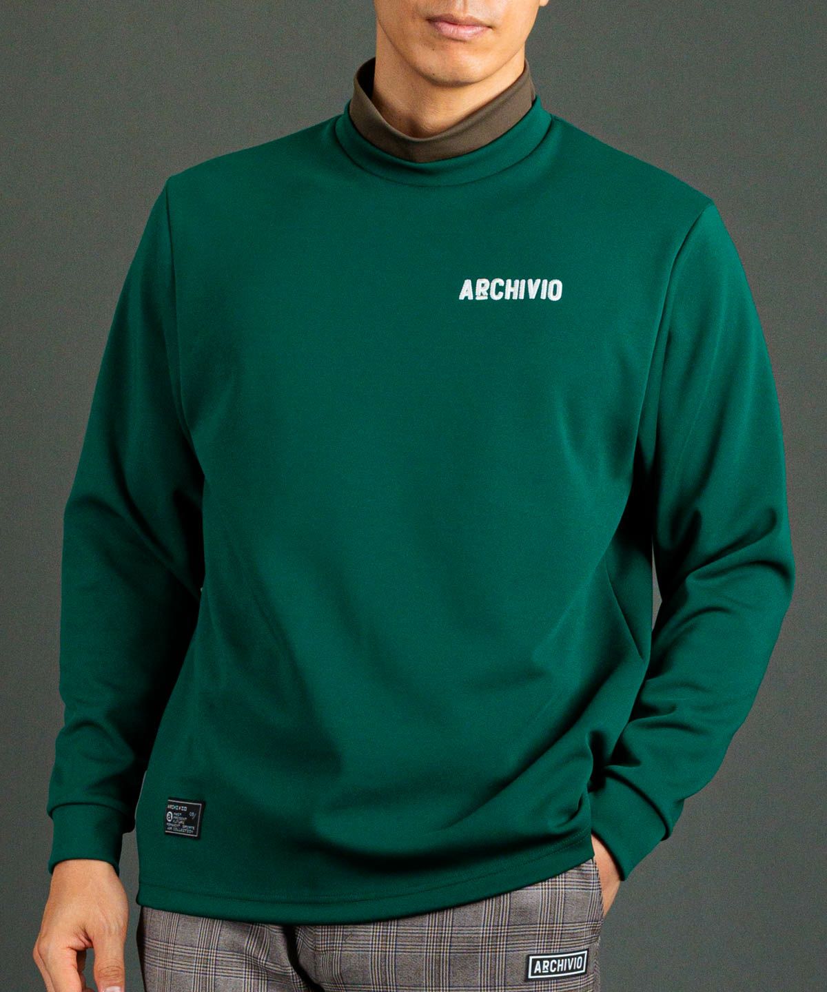 モデル着用画像（グリーン）