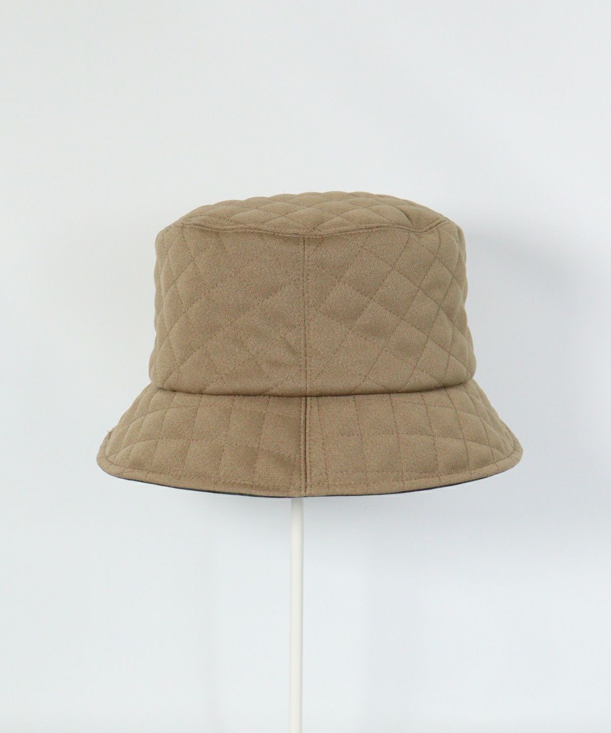 リバーシブルキルトハットサイド（ベージュ）