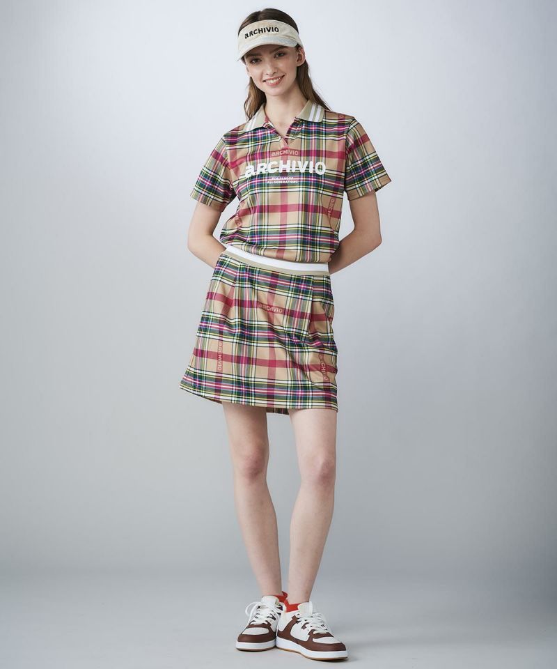 リブ切替UVスムースワンピース|アルチビオ - ゴルフウェアや婦人服通販