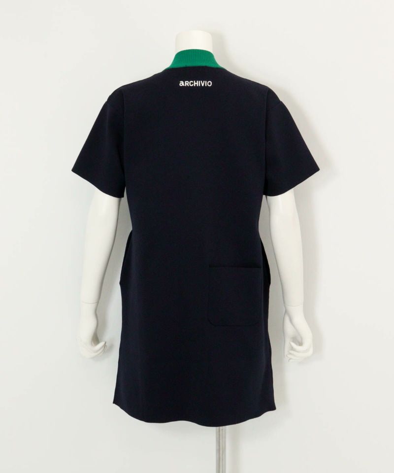 新品　アルチビオ ワンピース 38 カレッジ風リブワンピース|アルチビオ - ゴルフウェアや婦人服通販