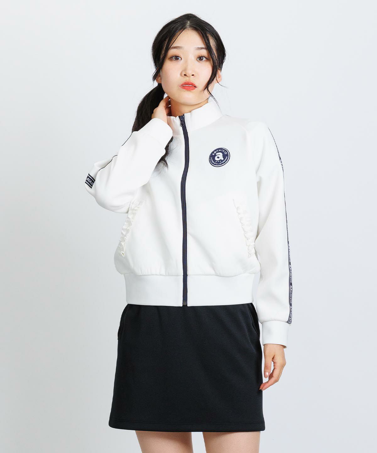 モデル着用画像（ホワイト）