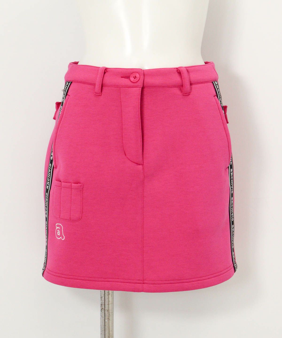 ロゴラインダンボールスカート（ピンク）