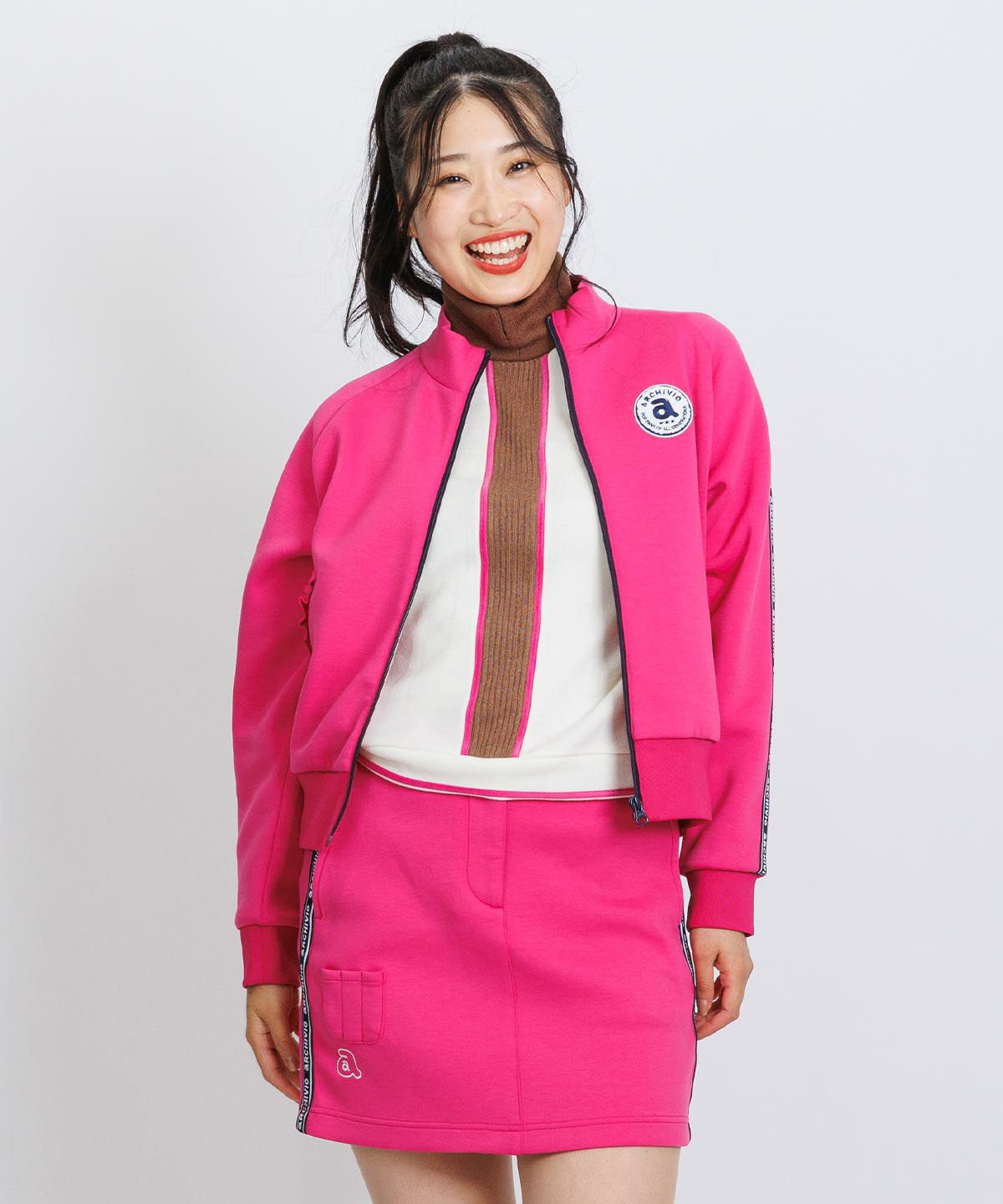 モデル着用画像（ピンク）