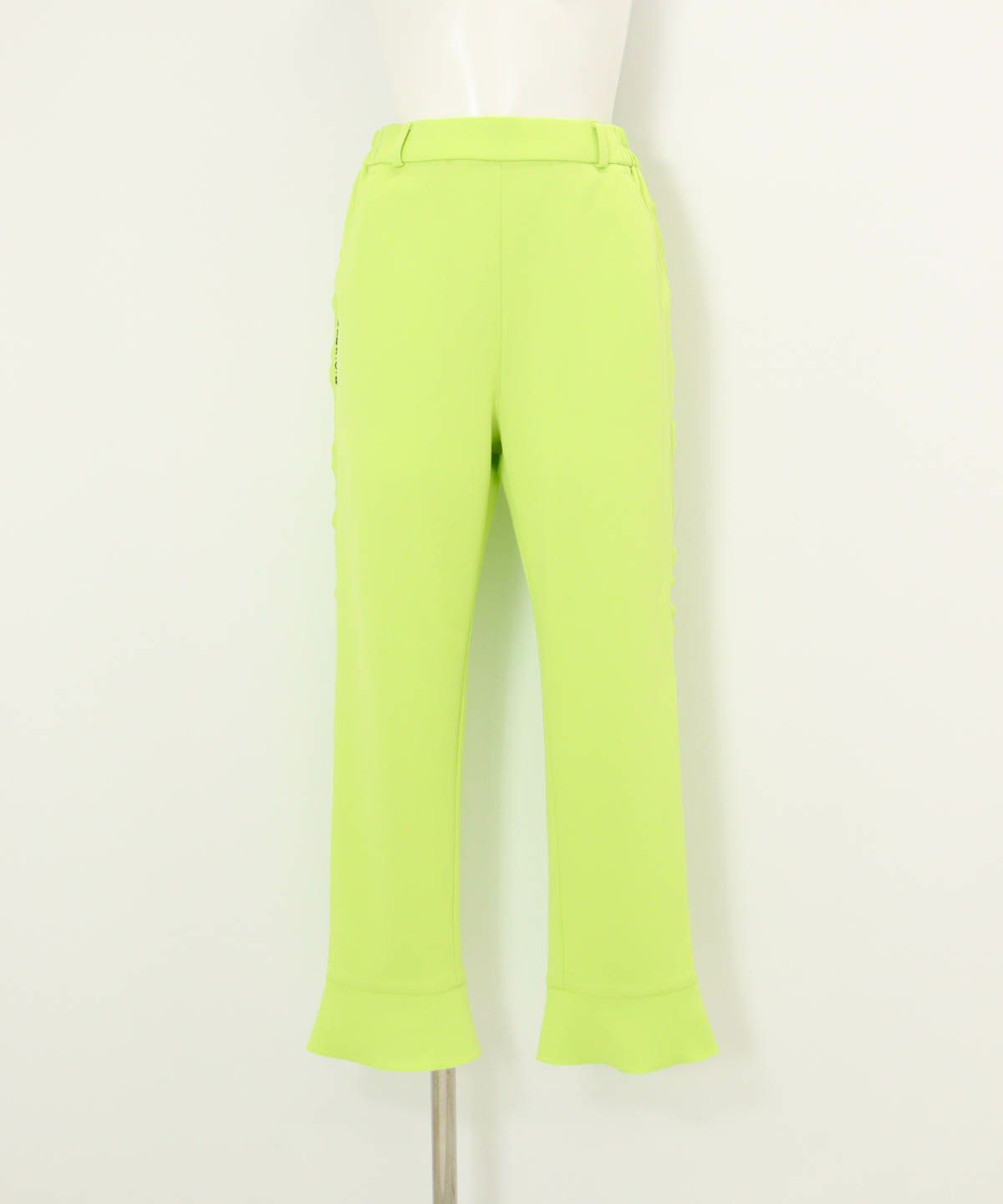 サイドフリル速乾パンツ（ライトグリーン）