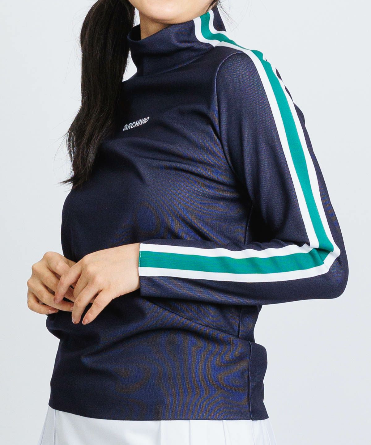 モデル着用画像(ネイビー)