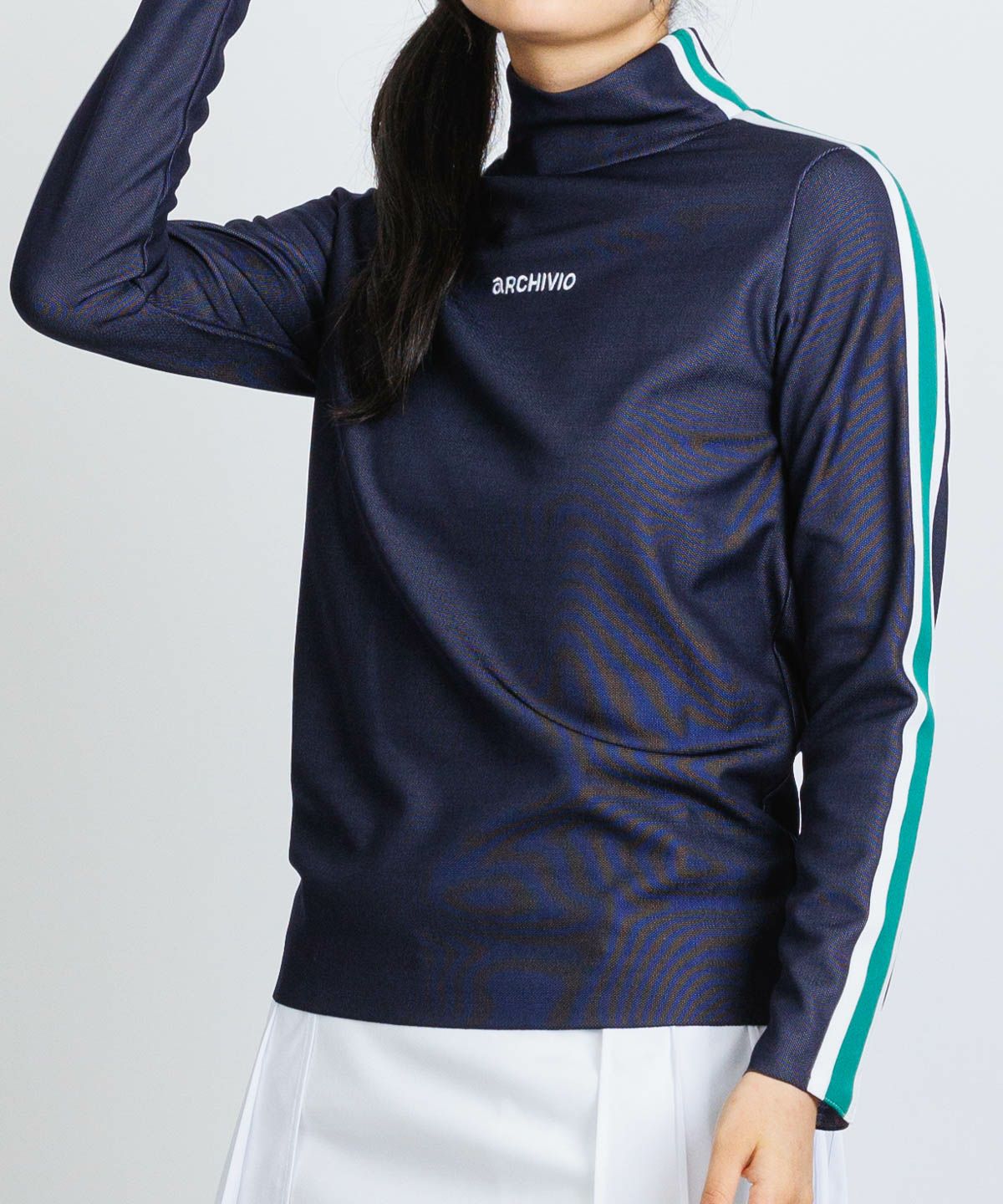 モデル着用画像(ネイビー)