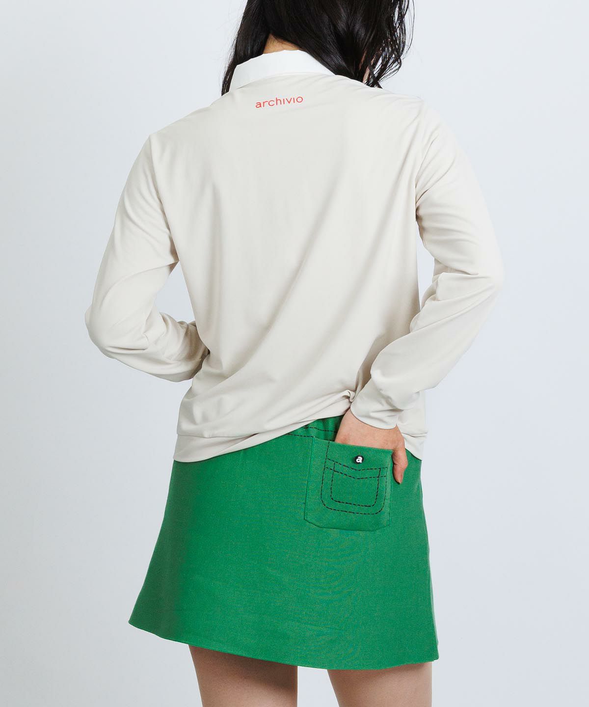 モデル着用画像(ベージュ)