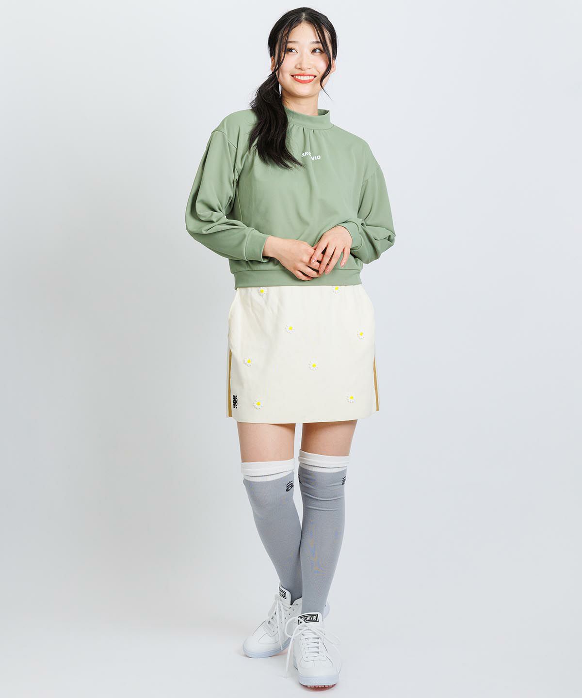 モデル着用画像（グリーン）