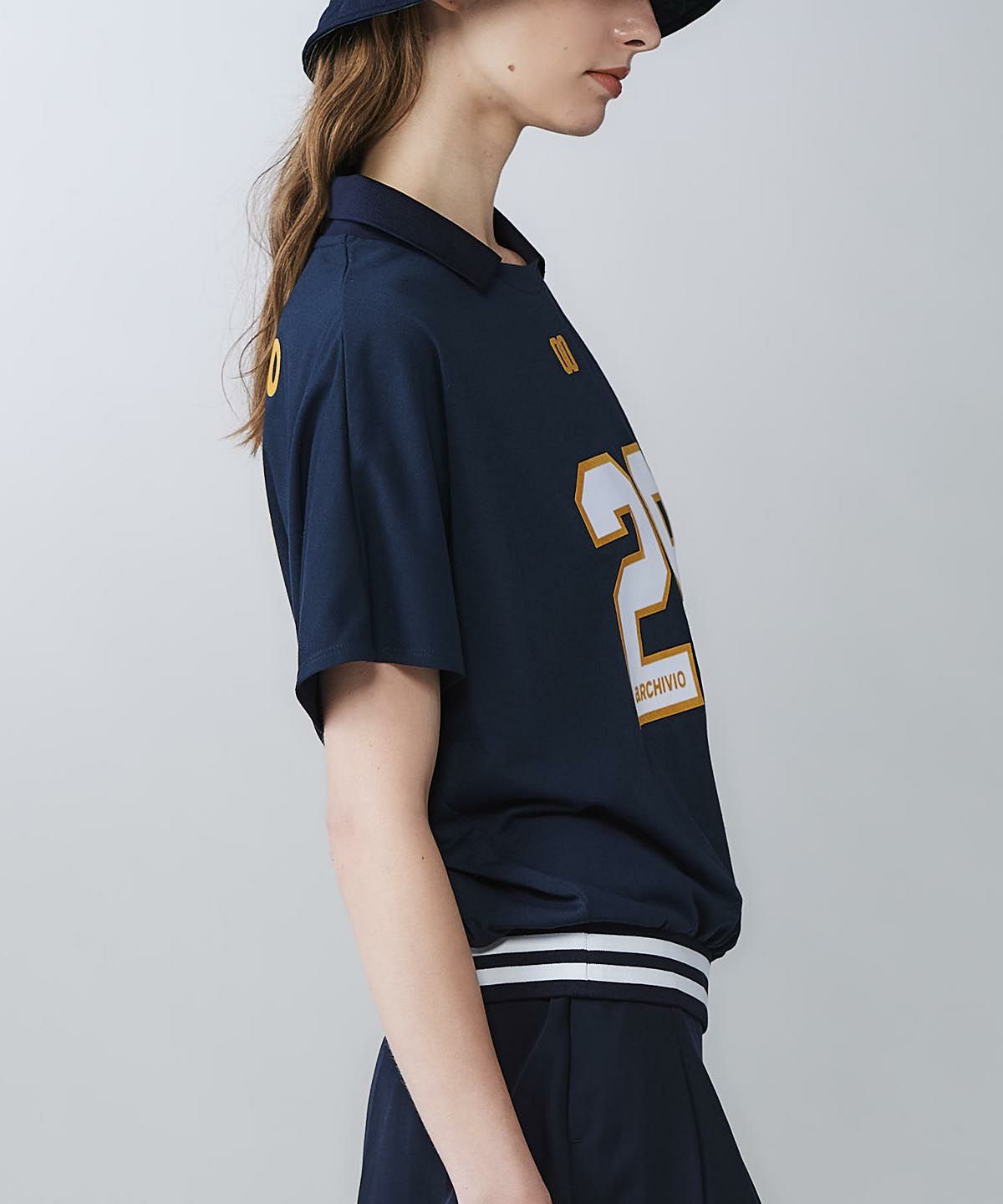 モデル着用画像(ネイビー)