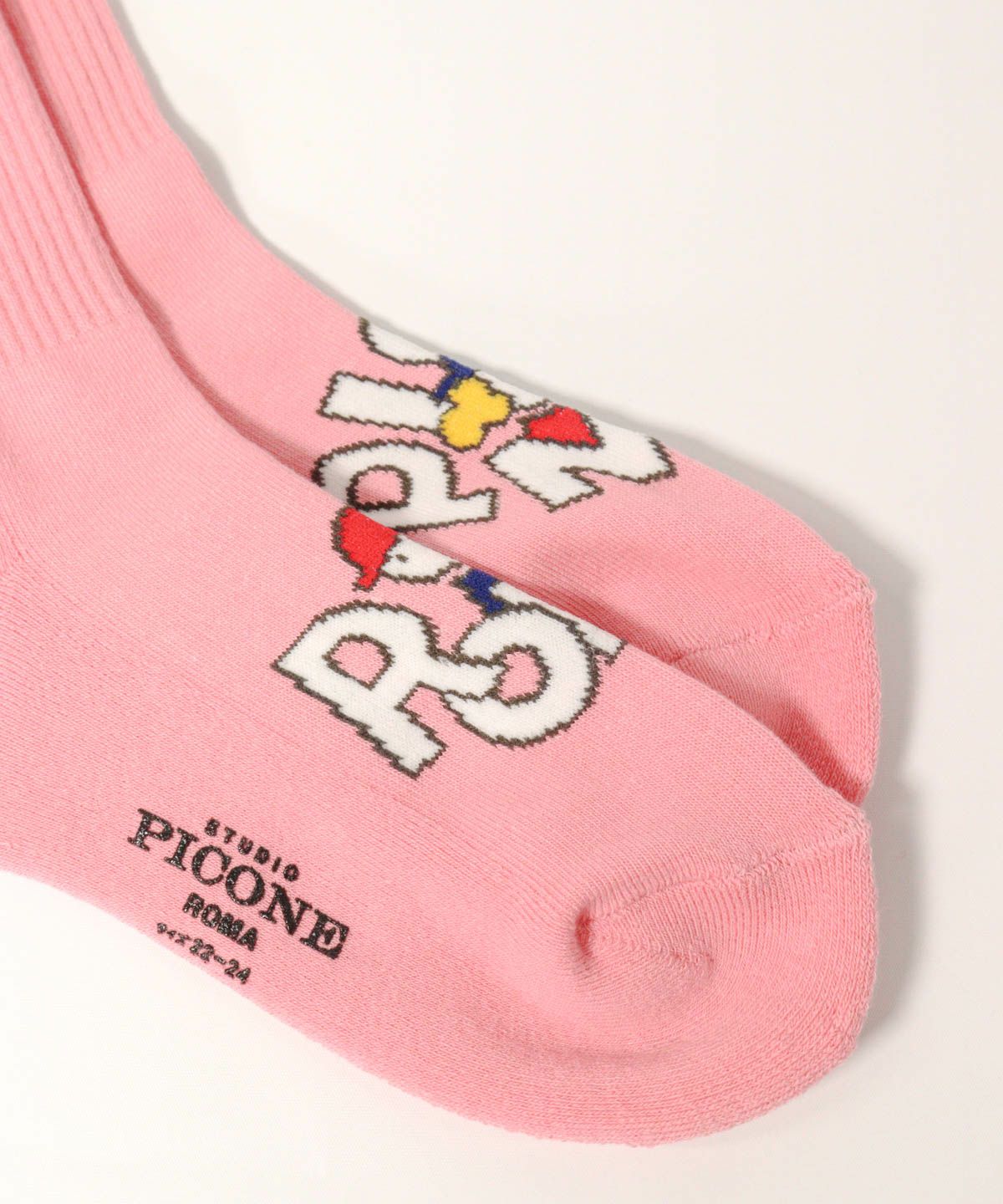 足先部分（ピンク）