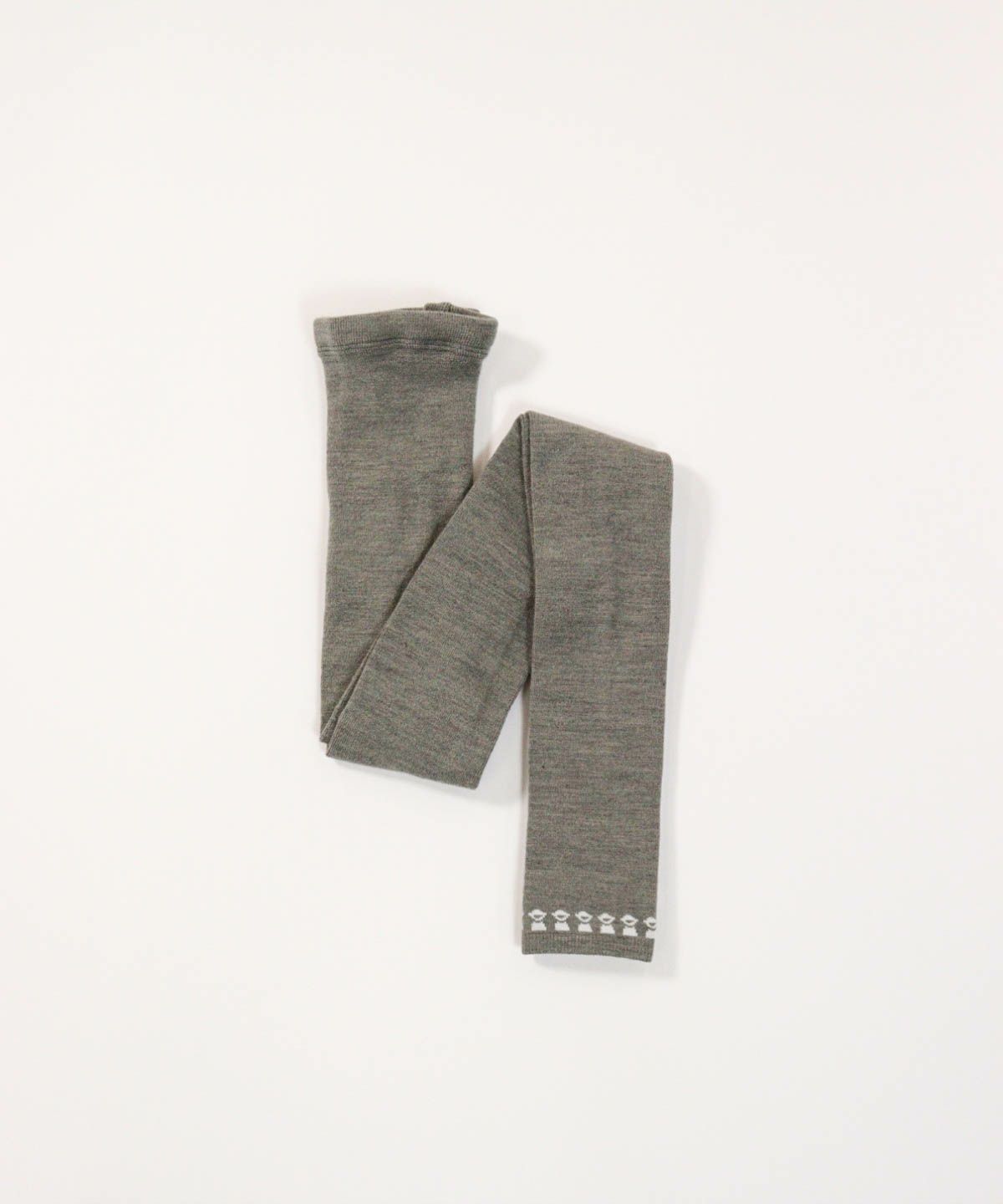 裾ピコレギンス（ライトグレー）