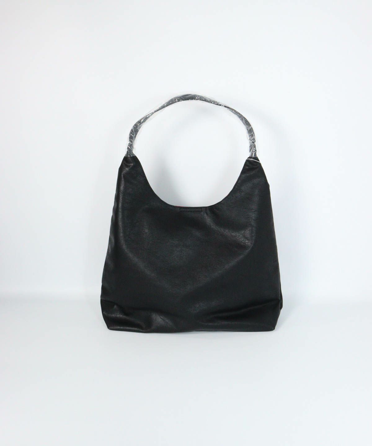 ワンハンドルミニポケットバッグ後（ブラック）