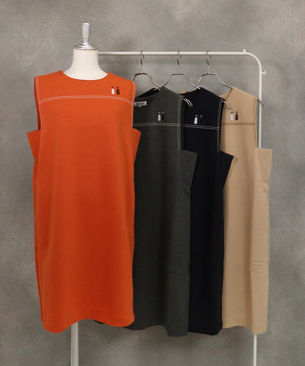 発熱保温ポンチワンピース|スタジオピッコーネ - ゴルフウェアや婦人服通販