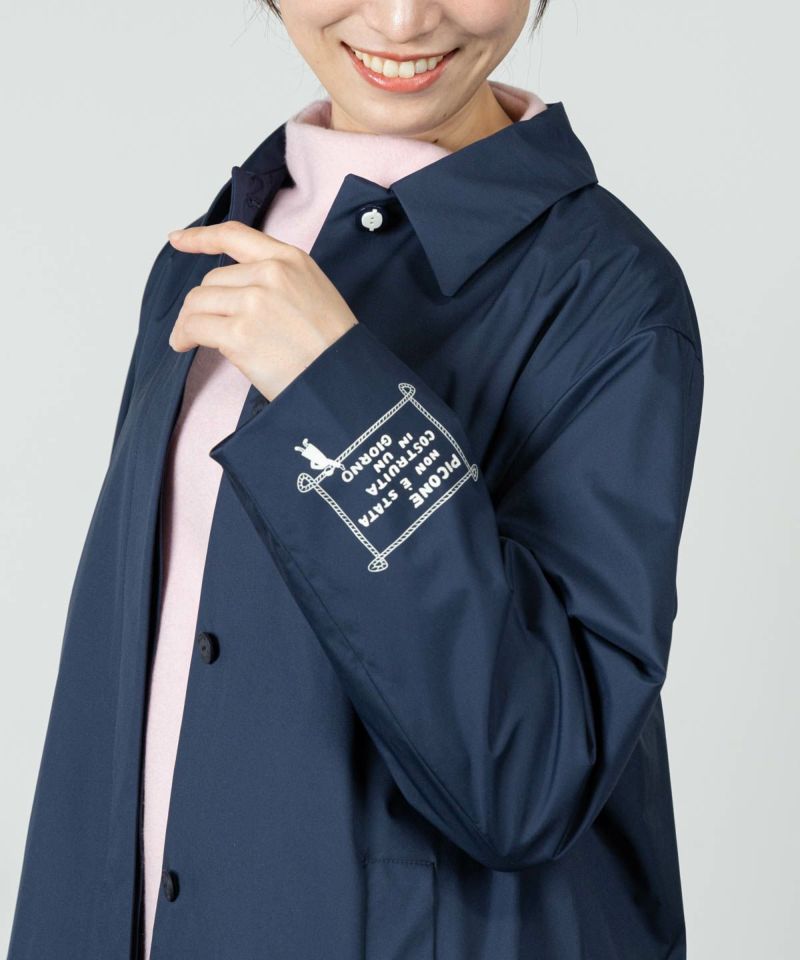 ピッコーネ　ウィンドブレーカーM ミドル丈撥水コート|スタジオピッコーネ - ゴルフウェアや婦人服通販