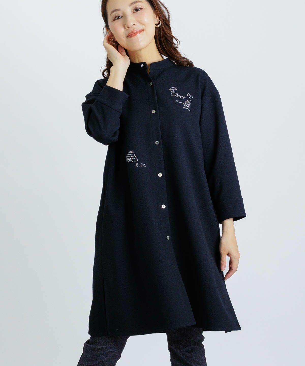 ツムギートロングブラウス