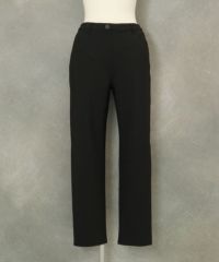 ベーシックテーパードパンツ（ブラック）