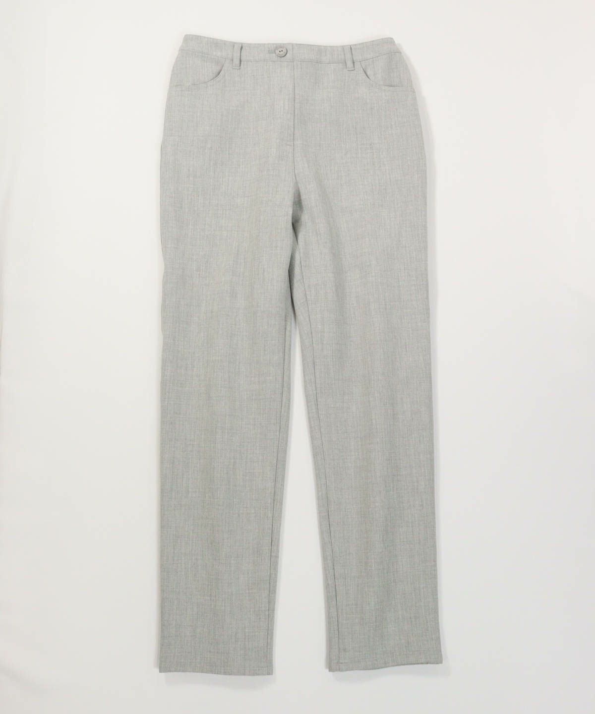 ベーシックテーパードパンツ（ライトグレー）