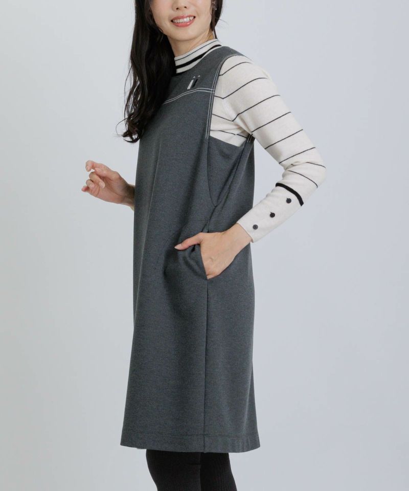 PICONE(ピッコーネ) 長袖セーター サイズ38 S レディース美品  - 黒×白×マルチ Vネック/ビーズ/ボーダー PICONE(ピッコーネ) 長袖セーター サイズ38 S レディース美品