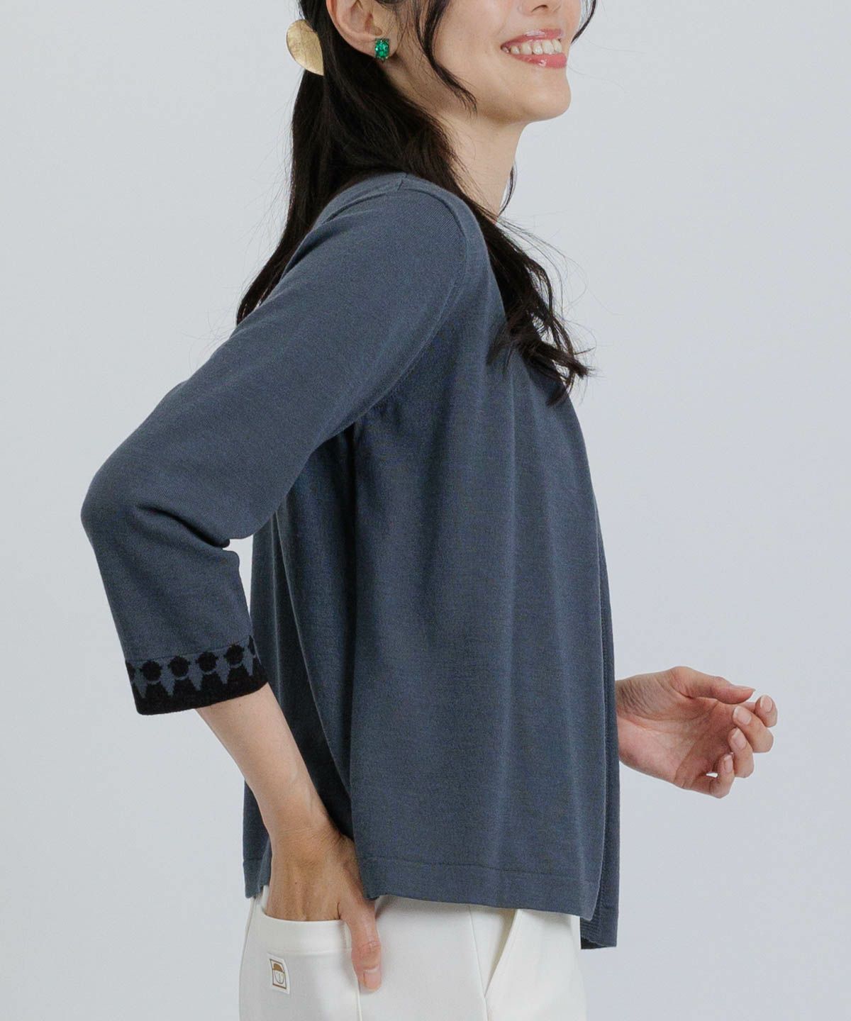 モデル着用画像(グレー)