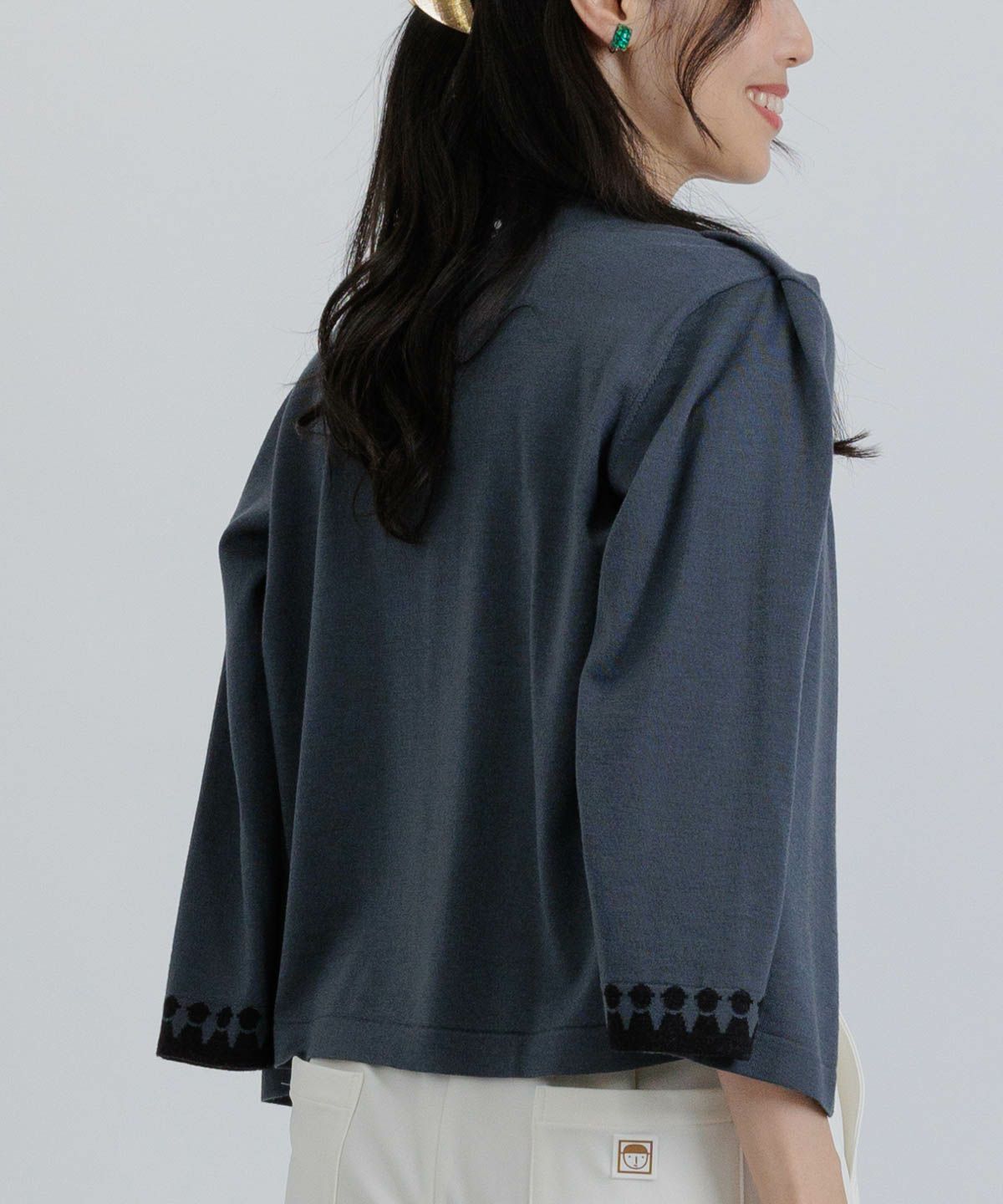 モデル着用画像(グレー)