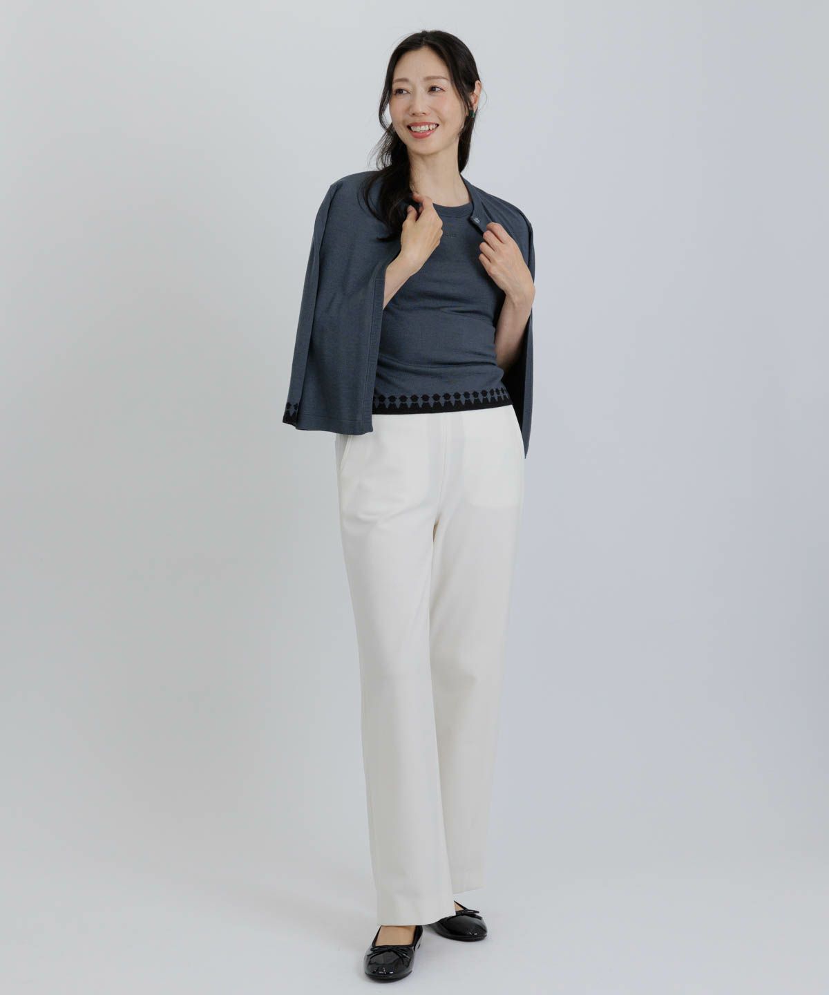 モデル着用画像(グレー)