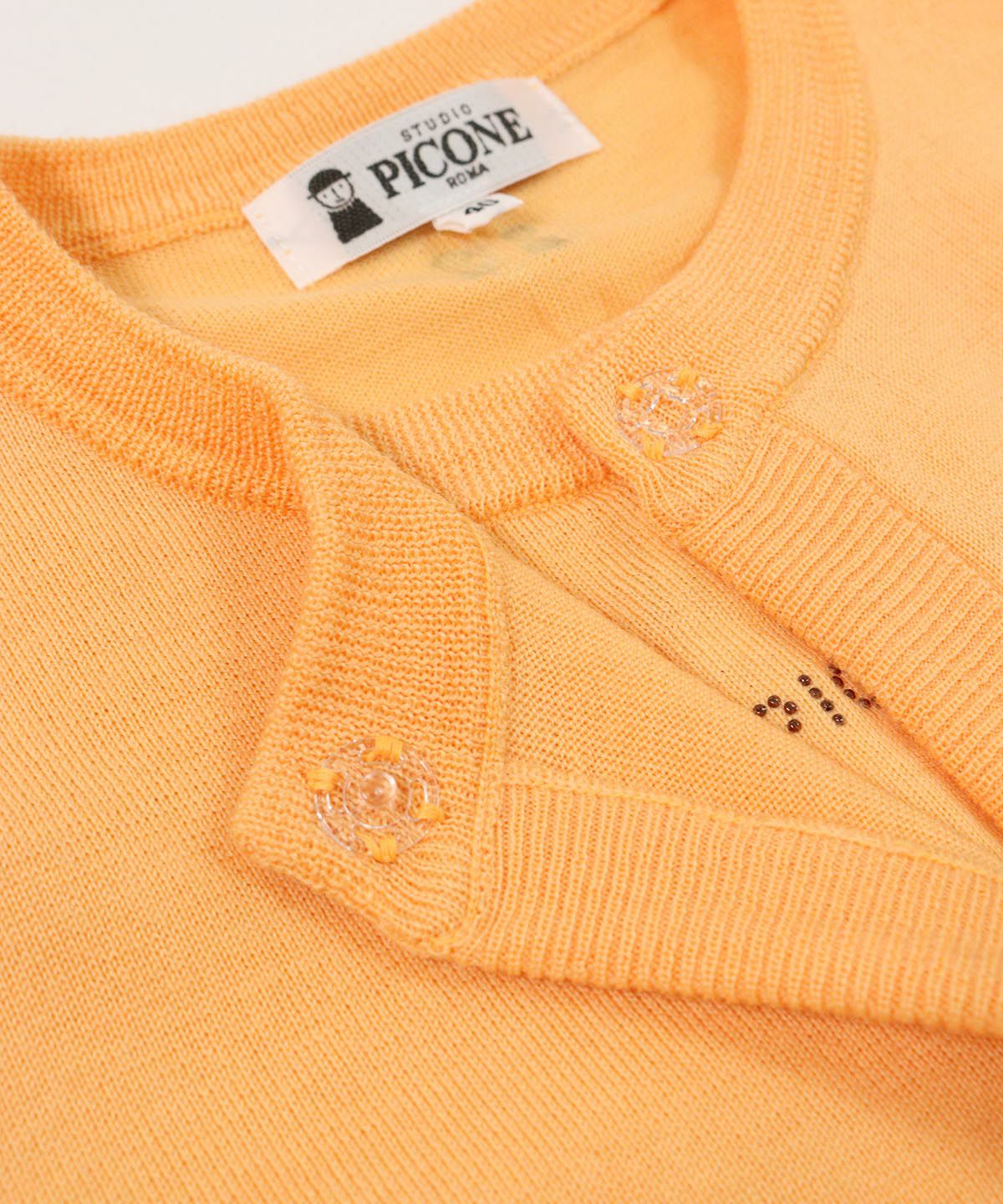 ボタン(ライトオレンジ)