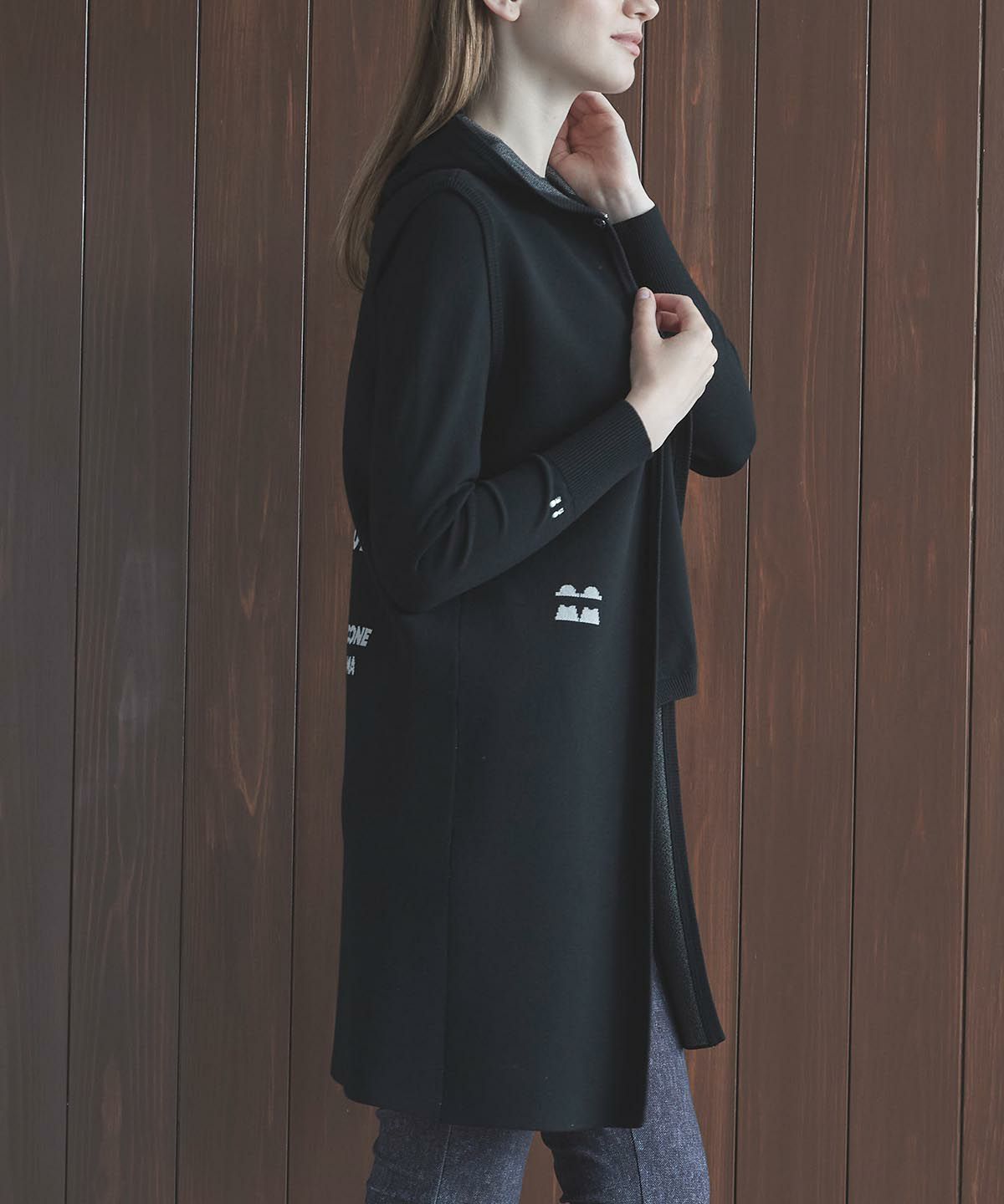 モデル着用画像(ブラック)