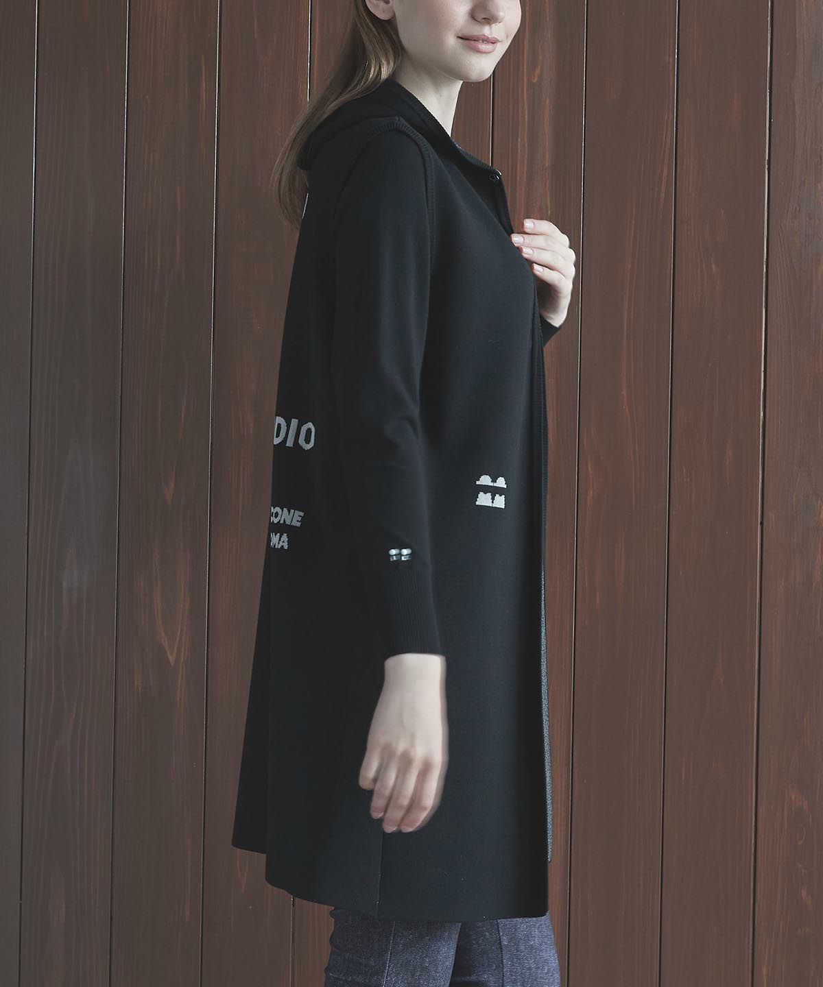 モデル着用画像(ブラック)