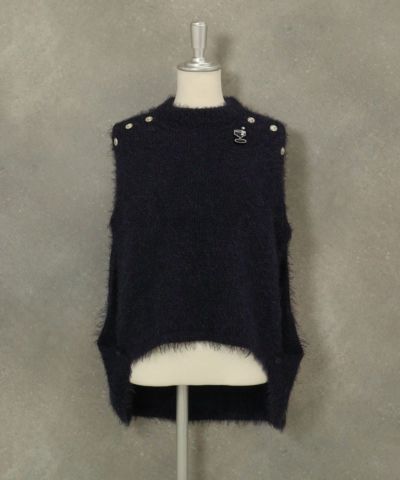 美品 エストネーション ニット フリンジ ウール混 ポンチョ 38 ブラック 美品 エストネーション ニット フリンジ ウール混 ポンチョ 38