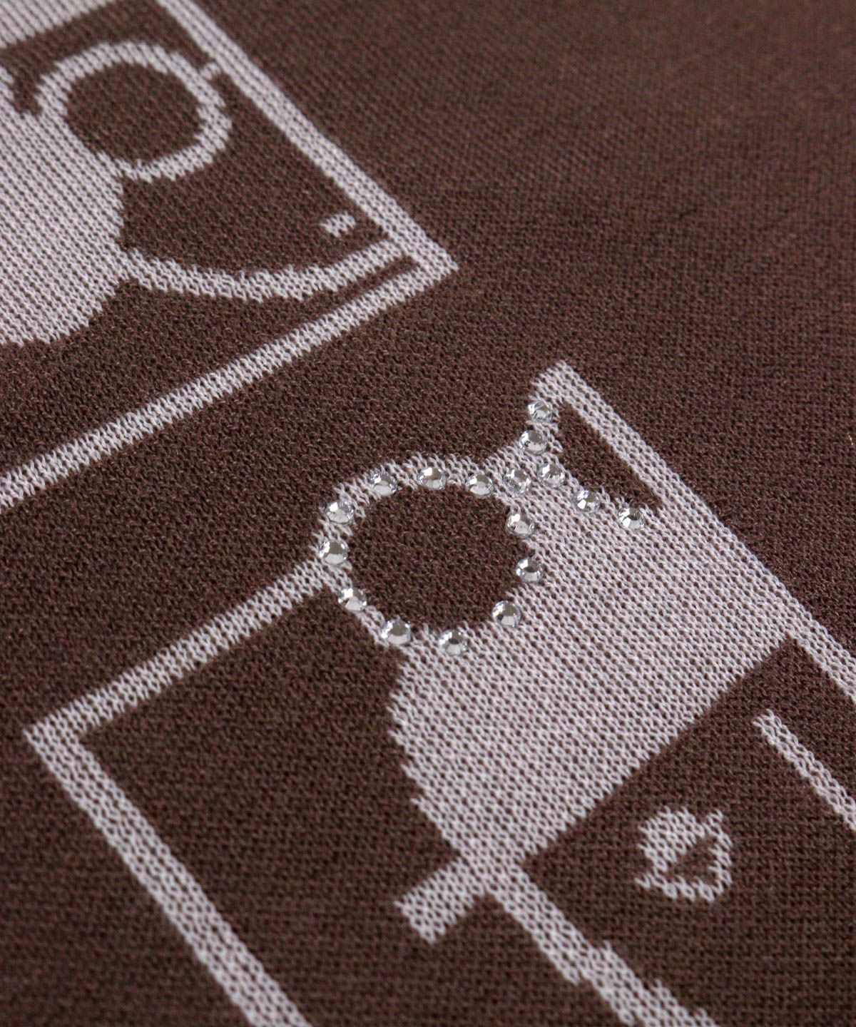 装飾アップ（ブラウン）