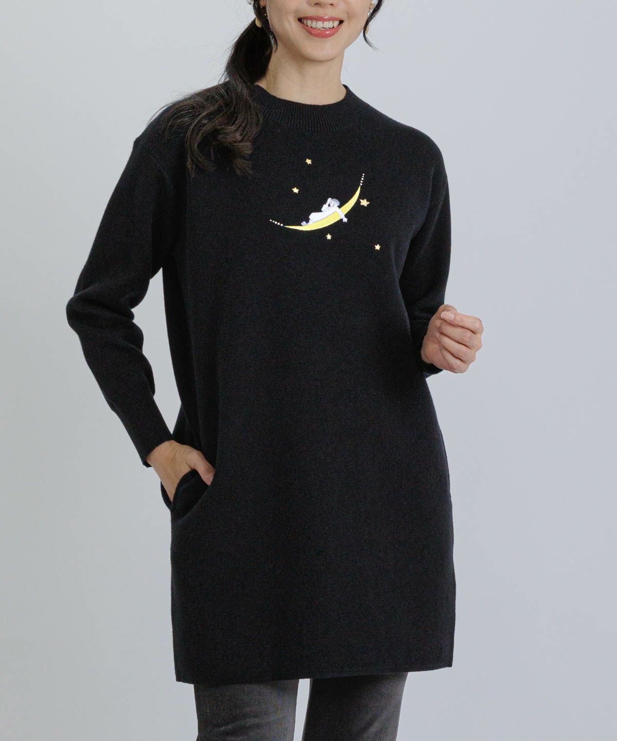 モデル着用画像（ブラック）