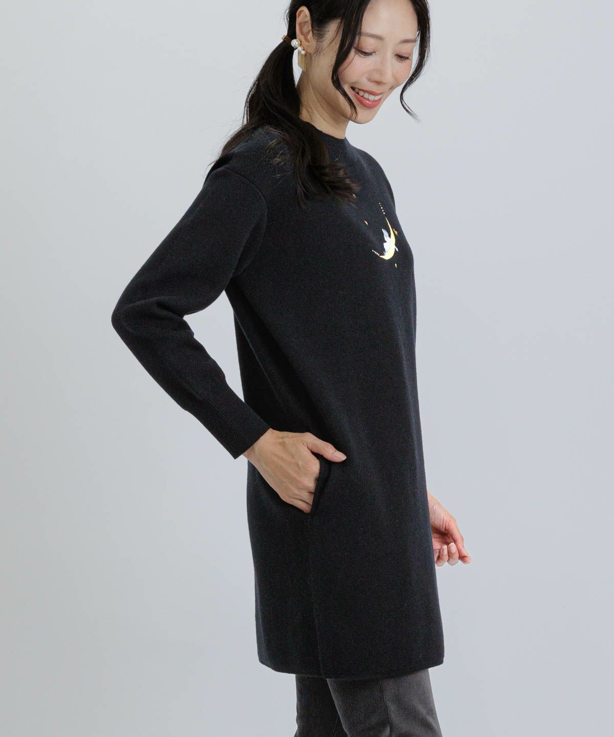 モデル着用画像（ブラック）