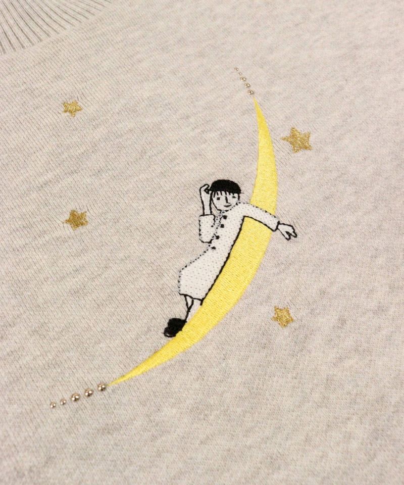 刺繍部分（ライトグレー）