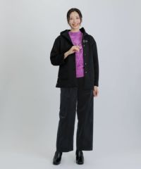 モデル着用画像（パープル）