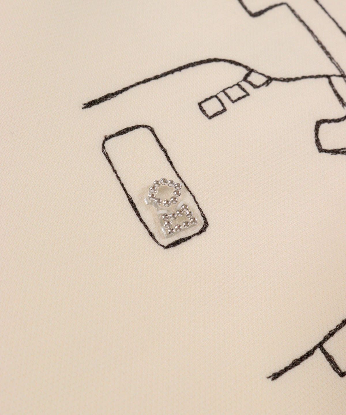 ストーンチャームアップ（ホワイト）