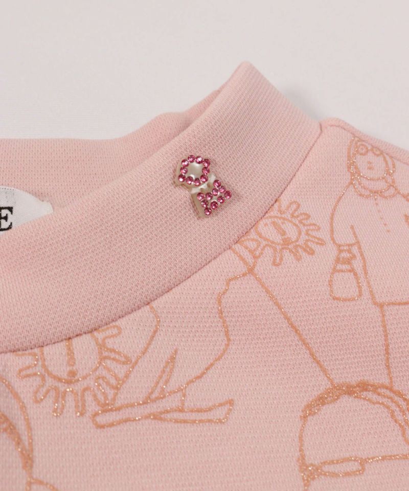 ストーンチャーム（ピンク）