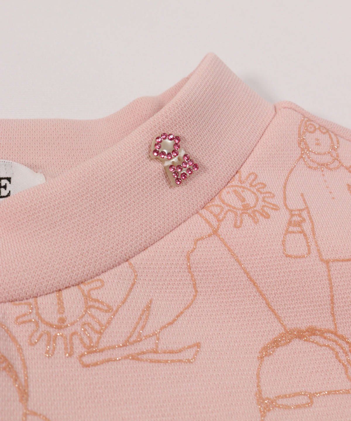 ストーンチャーム（ピンク）