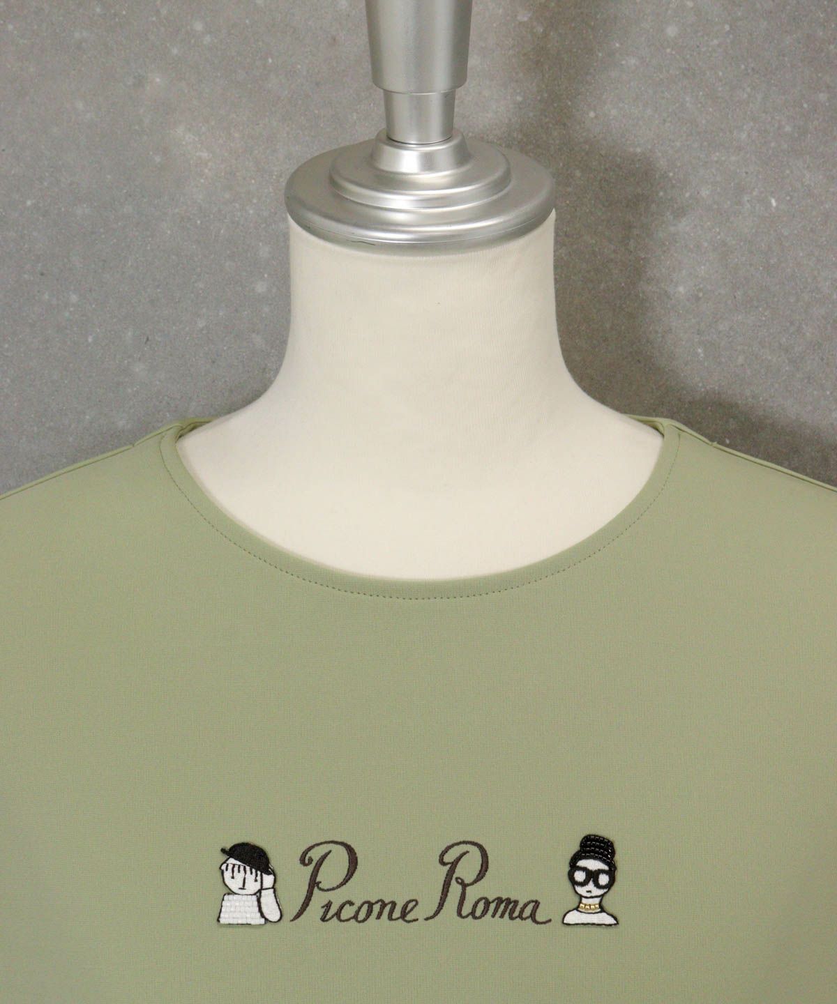 襟部分（グリーン）