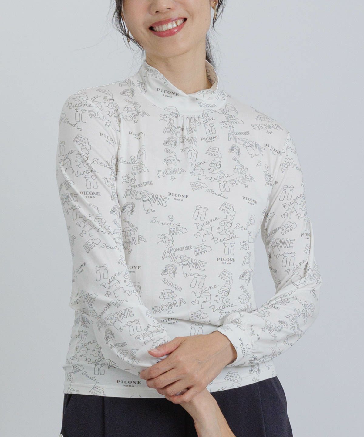 モデル着用画像（ホワイト）