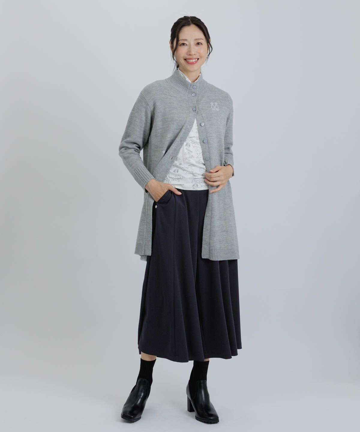 モデル着用画像（ホワイト）