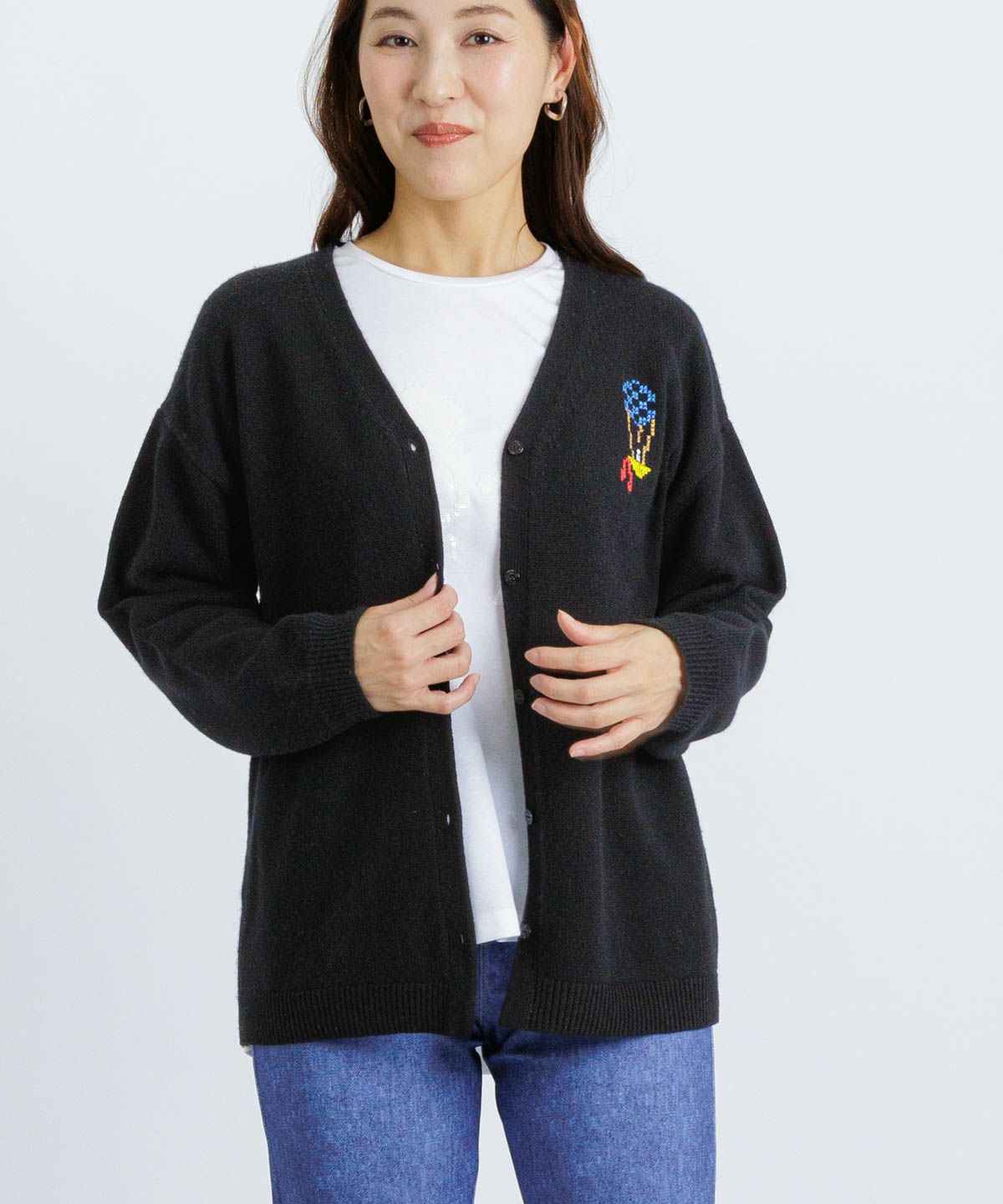 モデル着用画像（ホワイト）