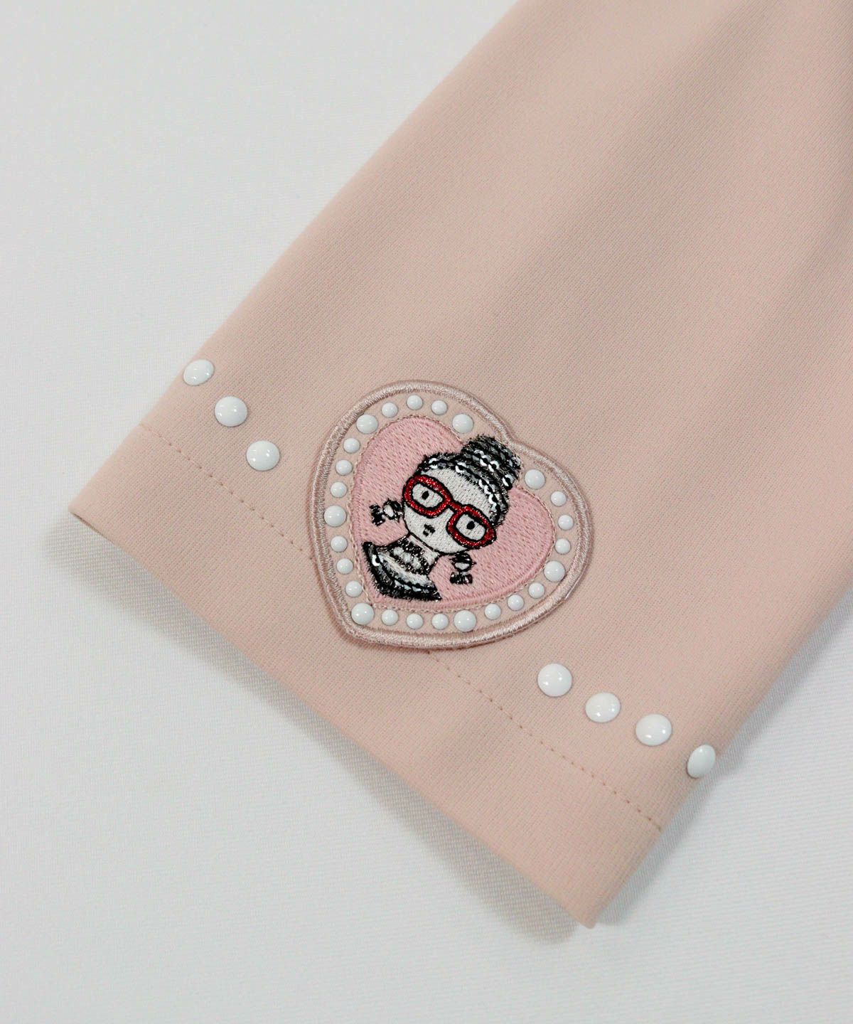 袖部分（ピンク）