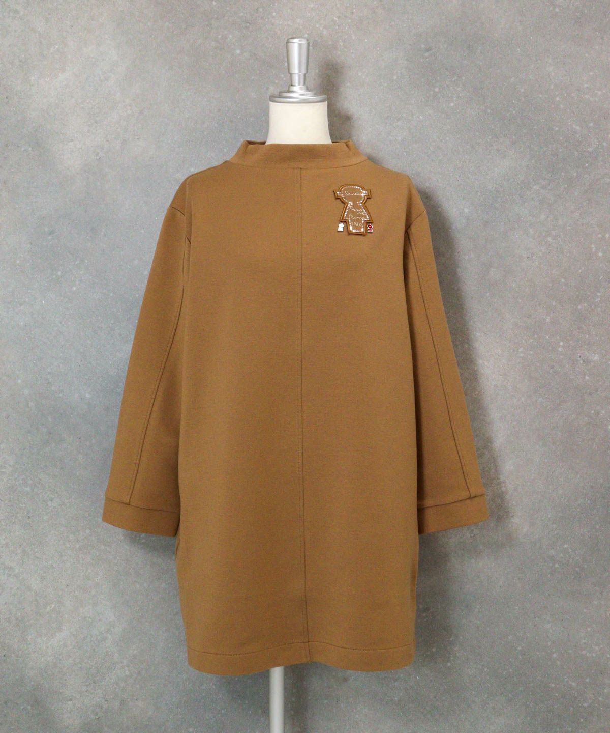 ソフトダンボールチュニック（キャメル）