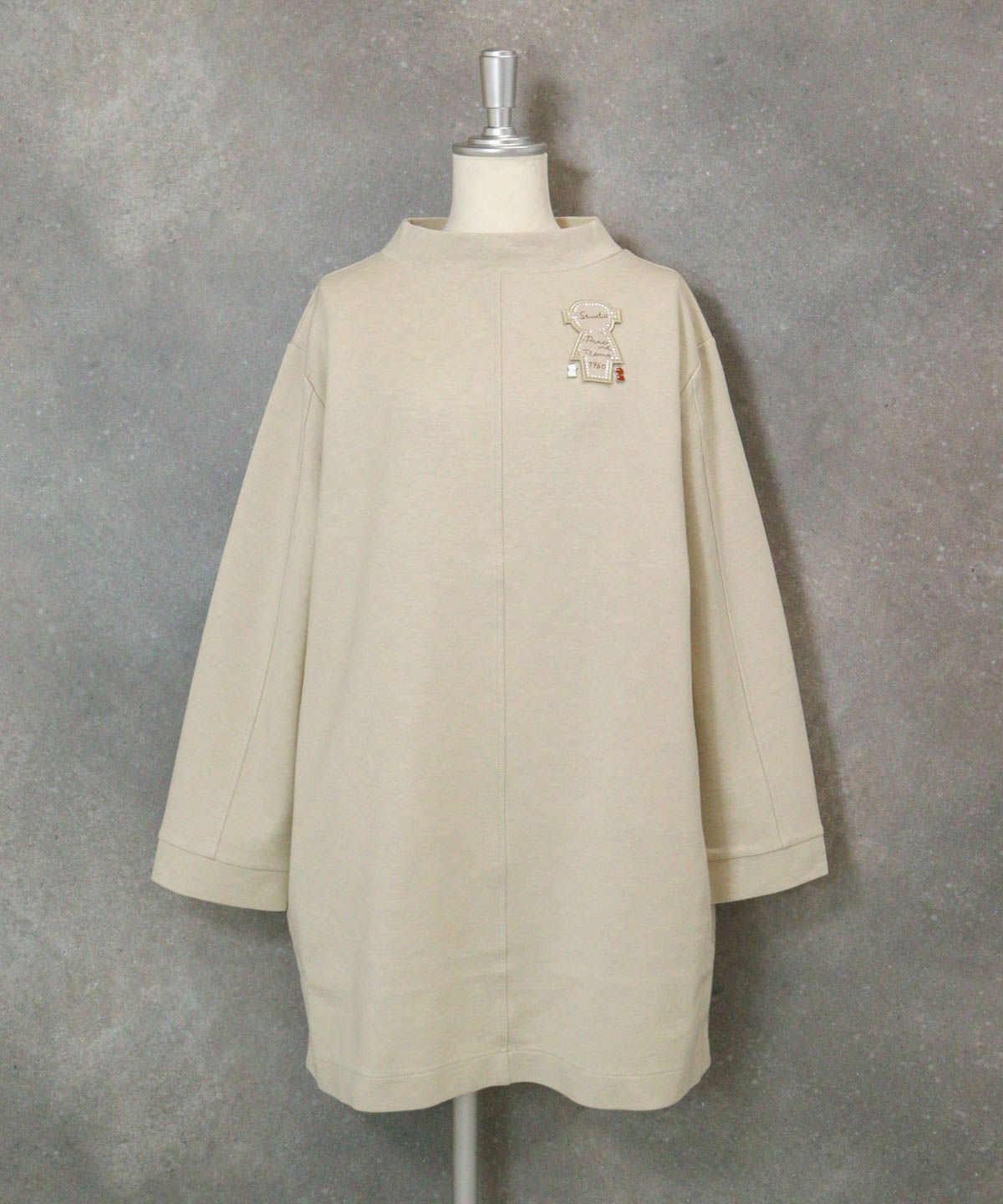 ソフトダンボールチュニック（ベージュ）