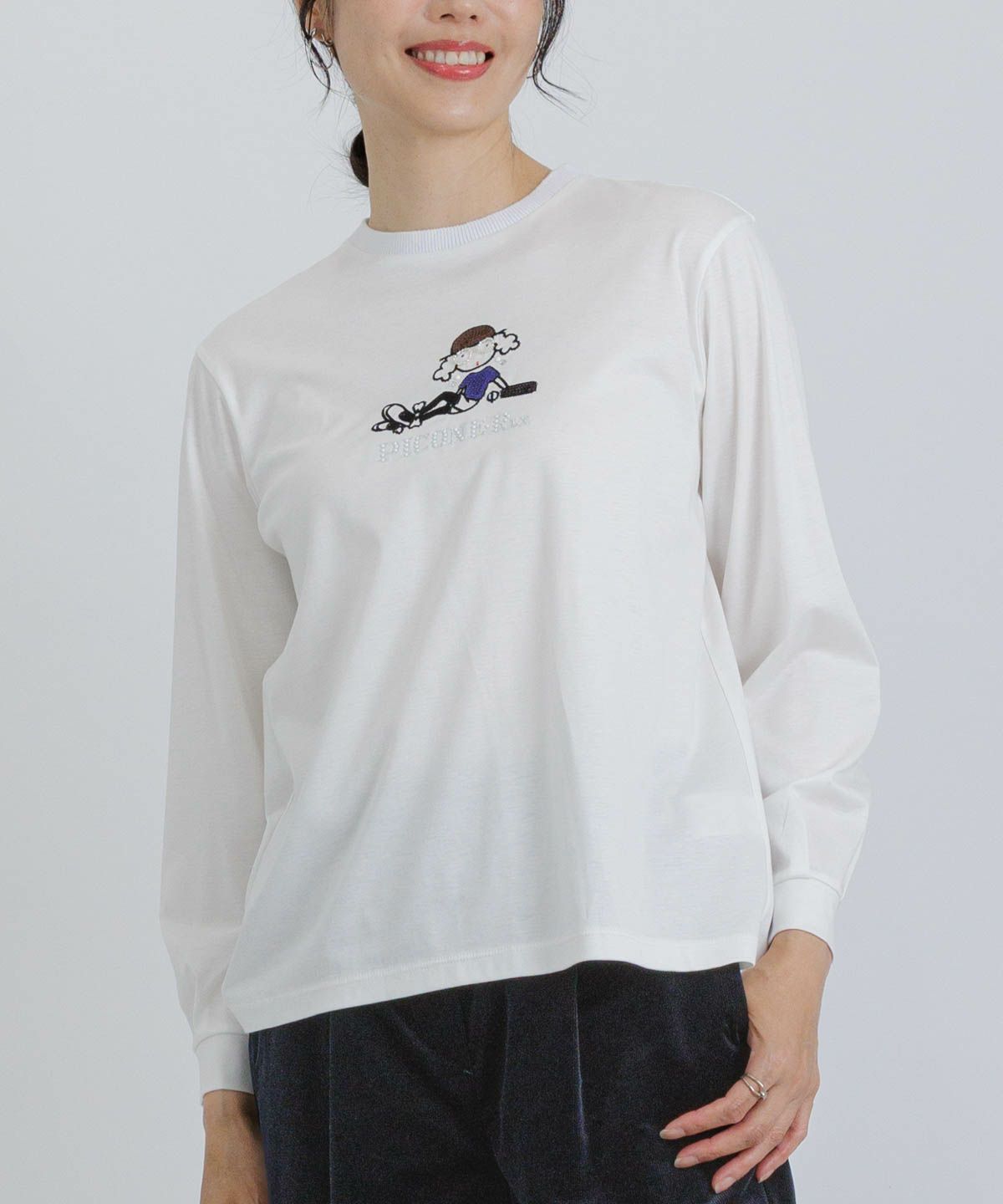 モデル着用画像(ホワイト)