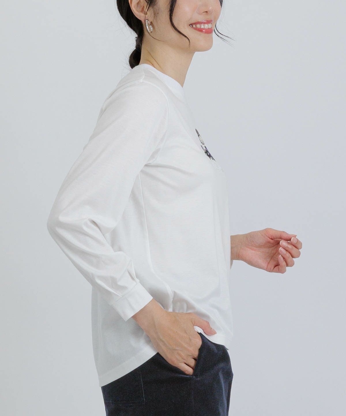 モデル着用画像(ホワイト)